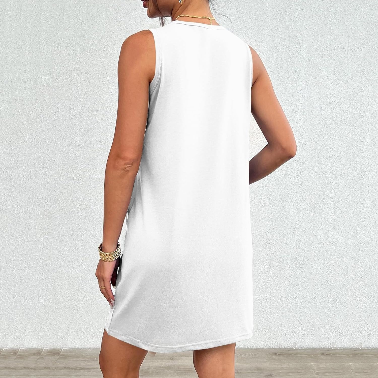 Rompers Dress for Women 2025 Summer Mini Dresses Casual Short Sundress Tennis Athletic Workout Dress with Pockets
