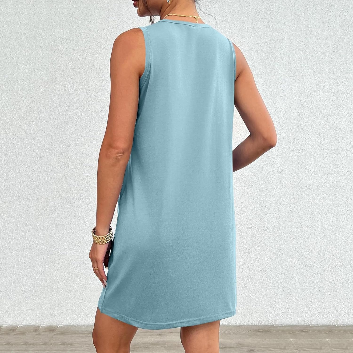 Rompers Dress for Women 2025 Summer Mini Dresses Casual Short Sundress Tennis Athletic Workout Dress with Pockets