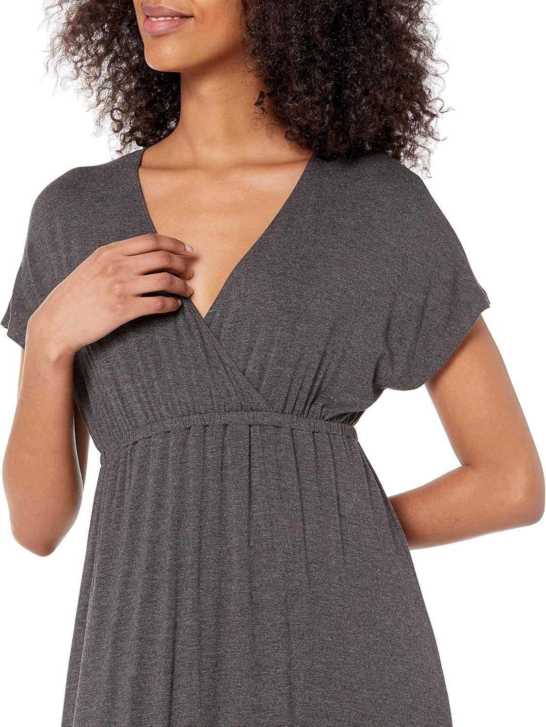 Amazon Essentials Women's Waisted Maxi Dress (Available in Plus Size)