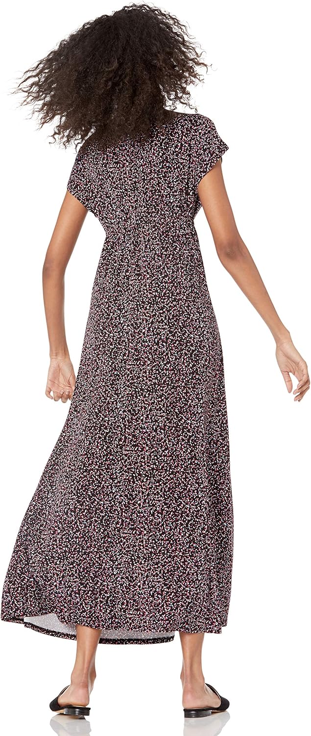 Amazon Essentials Women's Waisted Maxi Dress (Available in Plus Size)